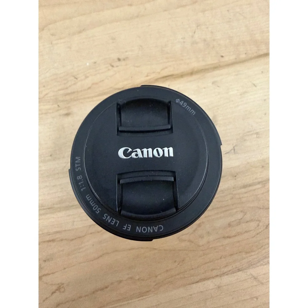 Canon EOS 80D 24.2MP DSLR Camera w/ EF 50mm f/1.8 STM Lens, Battery & Charger